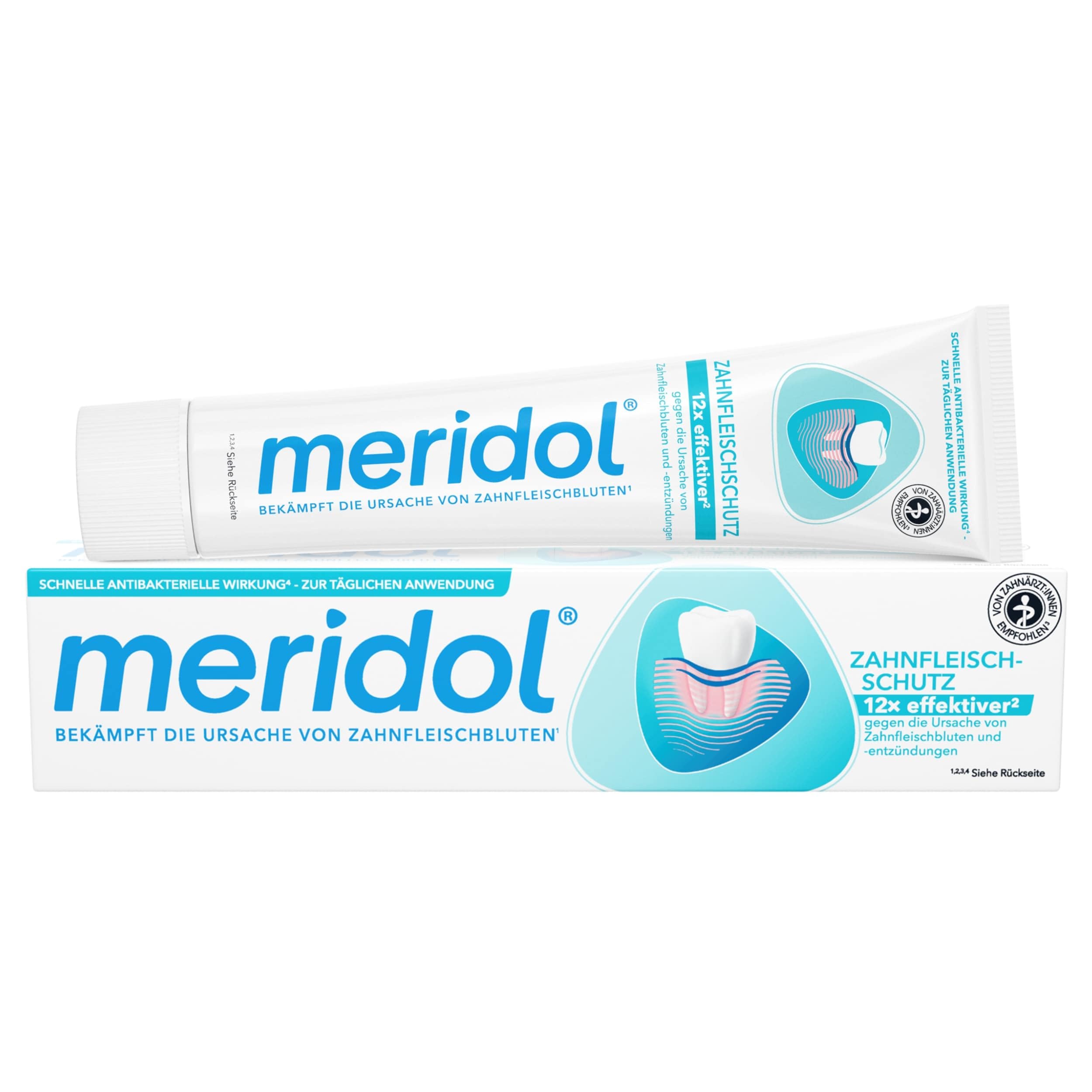 Meridol Toothpaste Double Pack (2x75ml) – 150 ml | Gum Care & Decay Protection