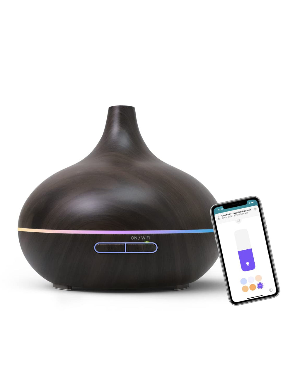 Meross Smart WiFi Essential Oil Diffuser – HomeKit & Alexa Ultrasonic Diffuser with RGB Light