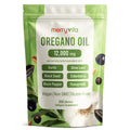 MERRY VITA Oregano Oil Capsules Organic – 12,000 mg, Black Seed, 300 Softgels | Vegan & Non-GMO