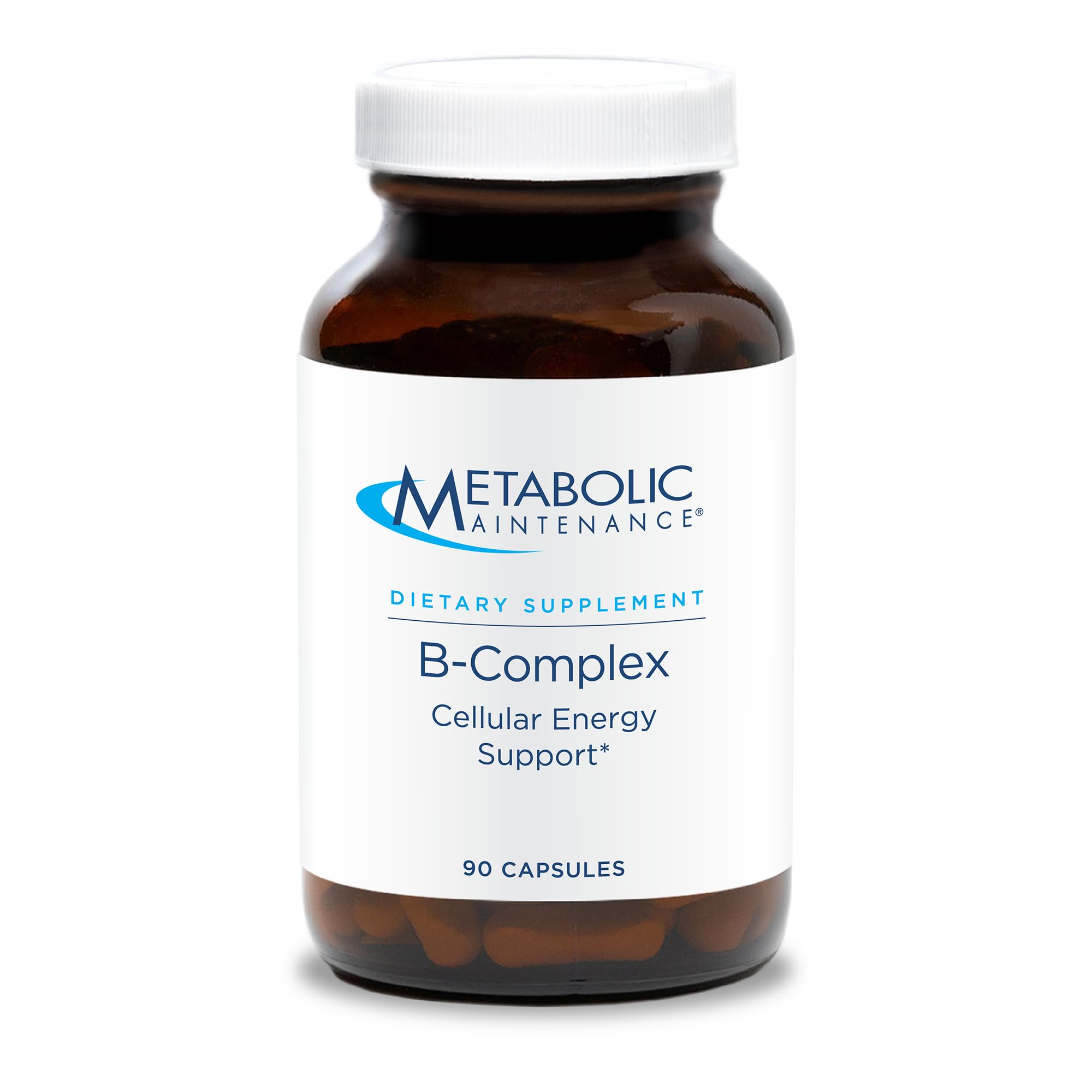 Metabolic Maintenance B-Complex – Methylated B Vitamins for Energy (90 Vegan Capsules)