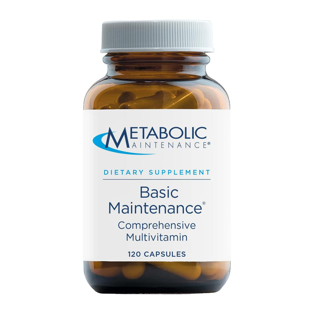 Metabolic Maintenance: Basic Maintenance Plus D-3 Without Iron – 120 Capsules