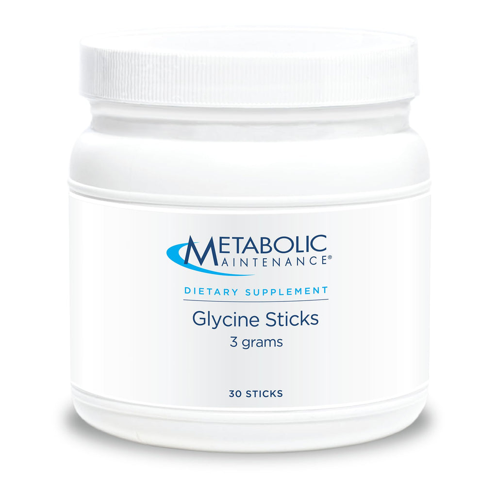 Metabolic Maintenance Glycine Sticks – Sleep, Circadian Rhythm & Neurological Support (30 Count)