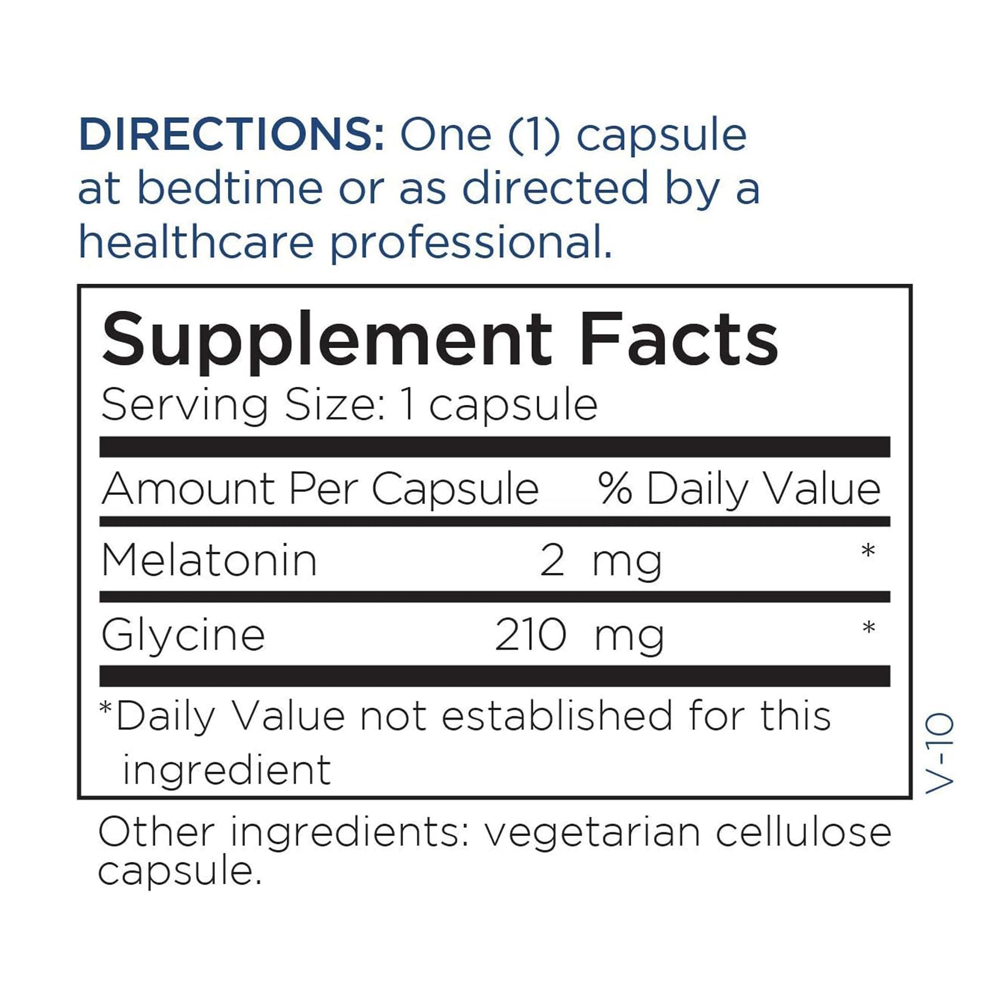 Metabolic Maintenance Melatonin 2mg + Glycine (180 Caps) - Restful Sleep