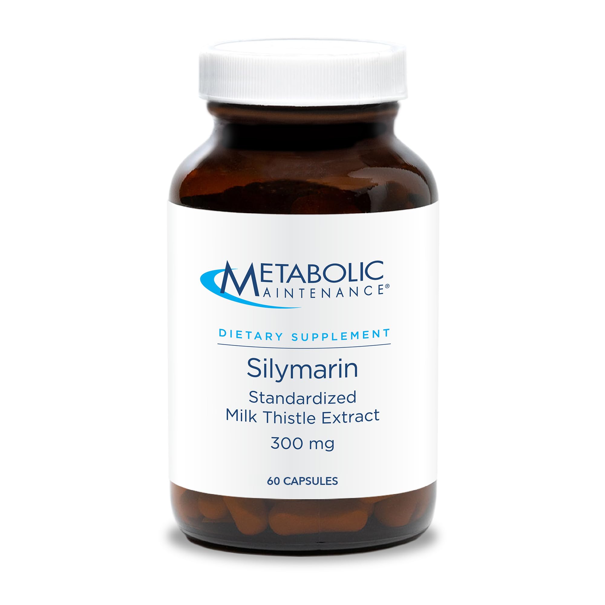Metabolic Maintenance Silymarin 300 mg - Milk Thistle Liver Support (60 Capsules)