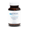 Metabolic Maintenance Vitamin D-3 10,000 IU | D3 with Vitamin C for Immune, Bone & Mood Support (60 Capsules)