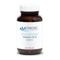 Metabolic Maintenance Vitamin D-3 2000 IU + Vitamin C - 120 Capsules