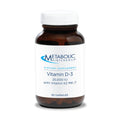 Metabolic Maintenance Vitamin D3 & K2 – 25,000 IU, Bone Health, 60 Capsules