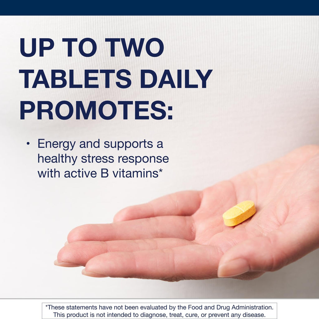 Metagenics Vitamin B-Complex: Active B6 & B12 with Folate – 60 Tablets
