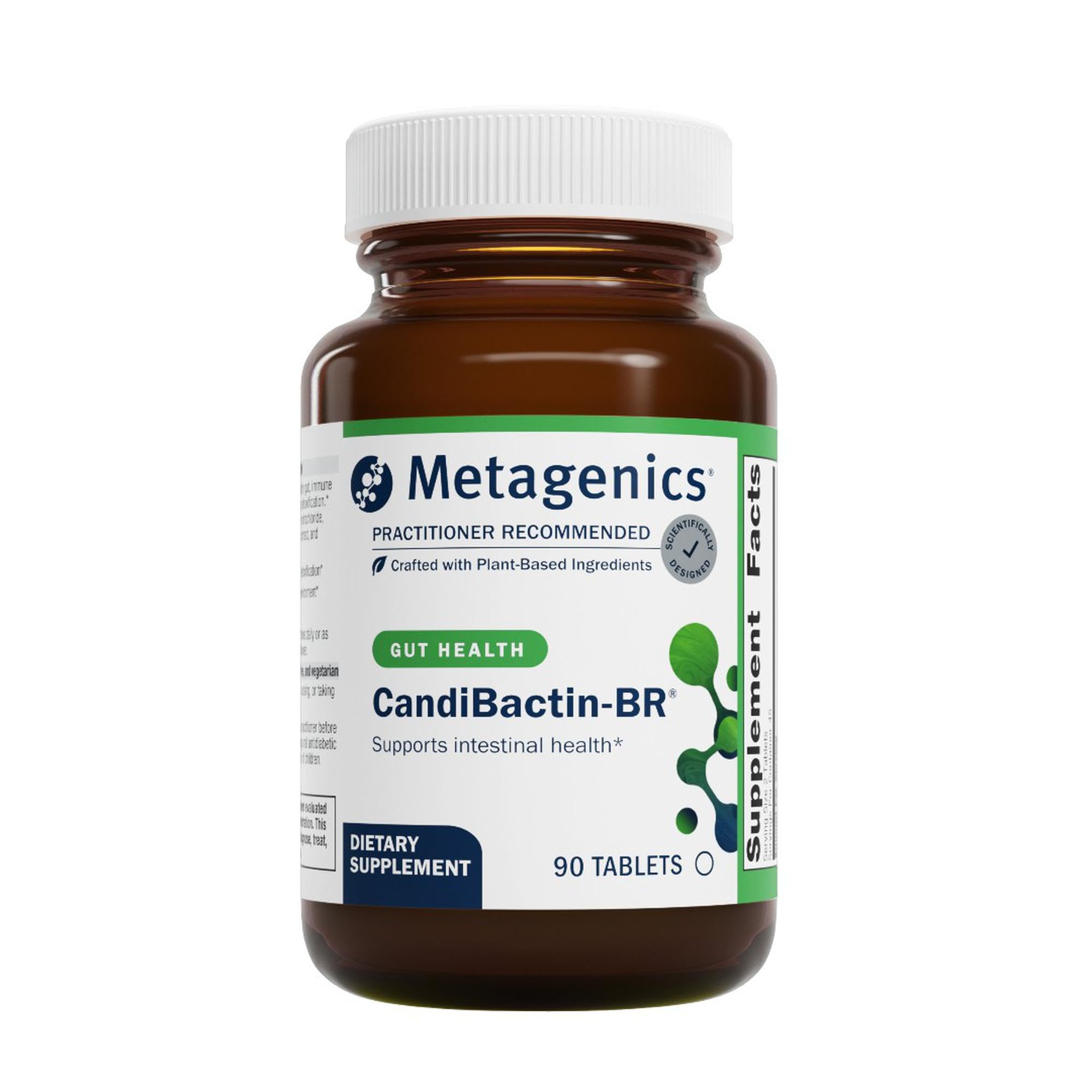 Metagenics CandiBactin-BR - Berberine HCl 400 mg with Oregon Grape & Coptis Root, 90 Tablets | Gut Health & Microbial Balance