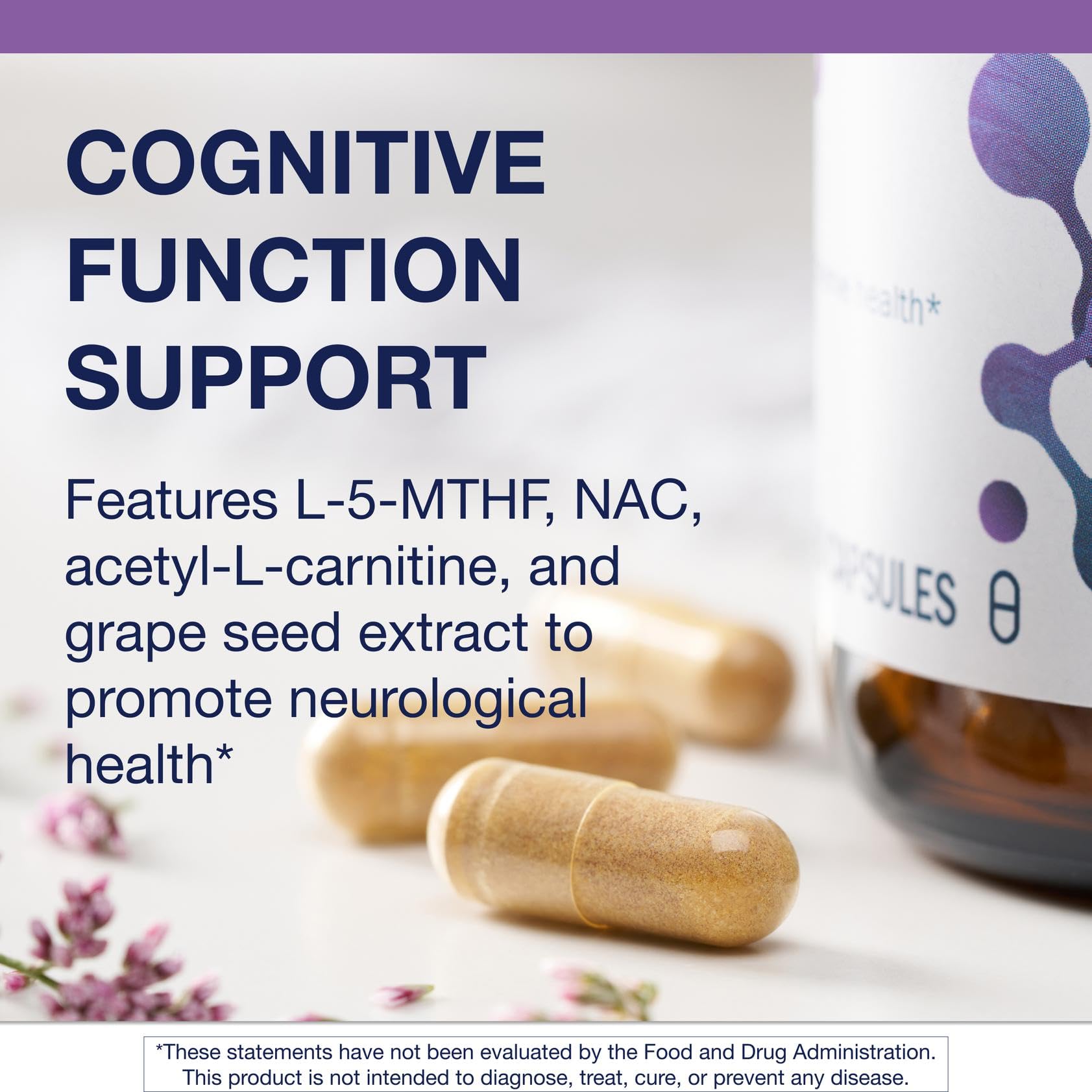 Metagenics Ceralin Forte - Comprehensive Brain Health & Energy Metabolism Support* - with B Vitamins, Acetyl-L-Carnitine, N-Acetylcysteine & Niacin - Non-GMO, Gluten-Free - 90 Capsules