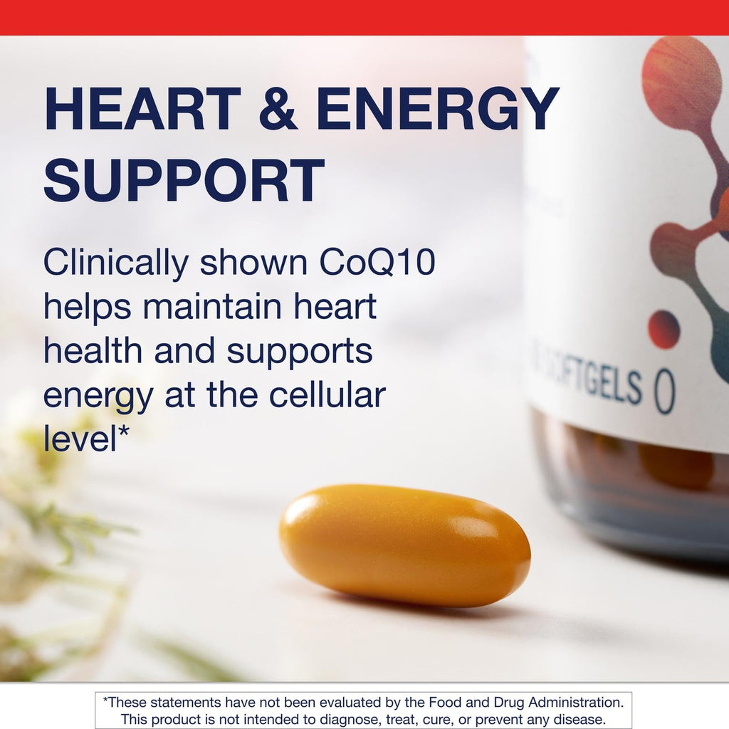 Metagenics CoQ10 ST-200 Supplement - High Absorption 200 mg Ubiquinone | Heart, Energy & Antioxidant Support