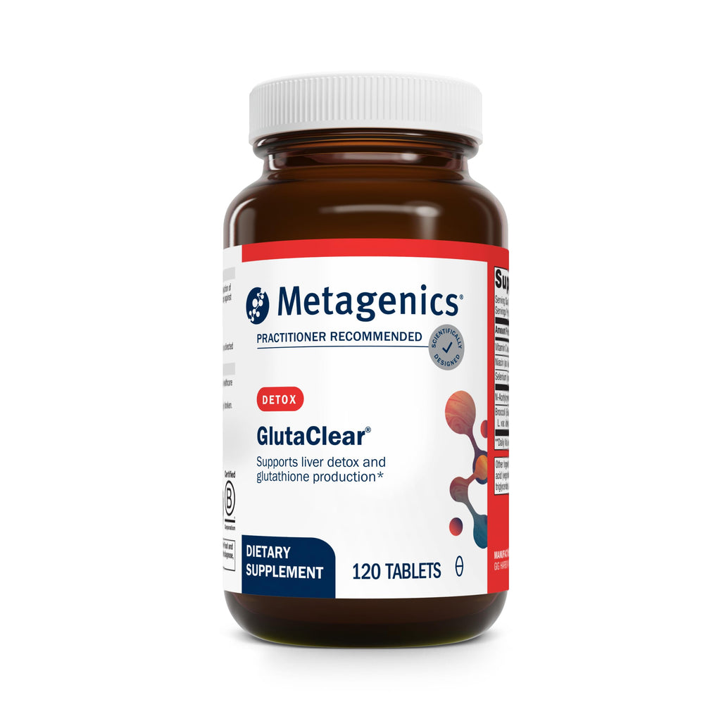 Metagenics GlutaClear 120 Tablets - Glutathione Support*