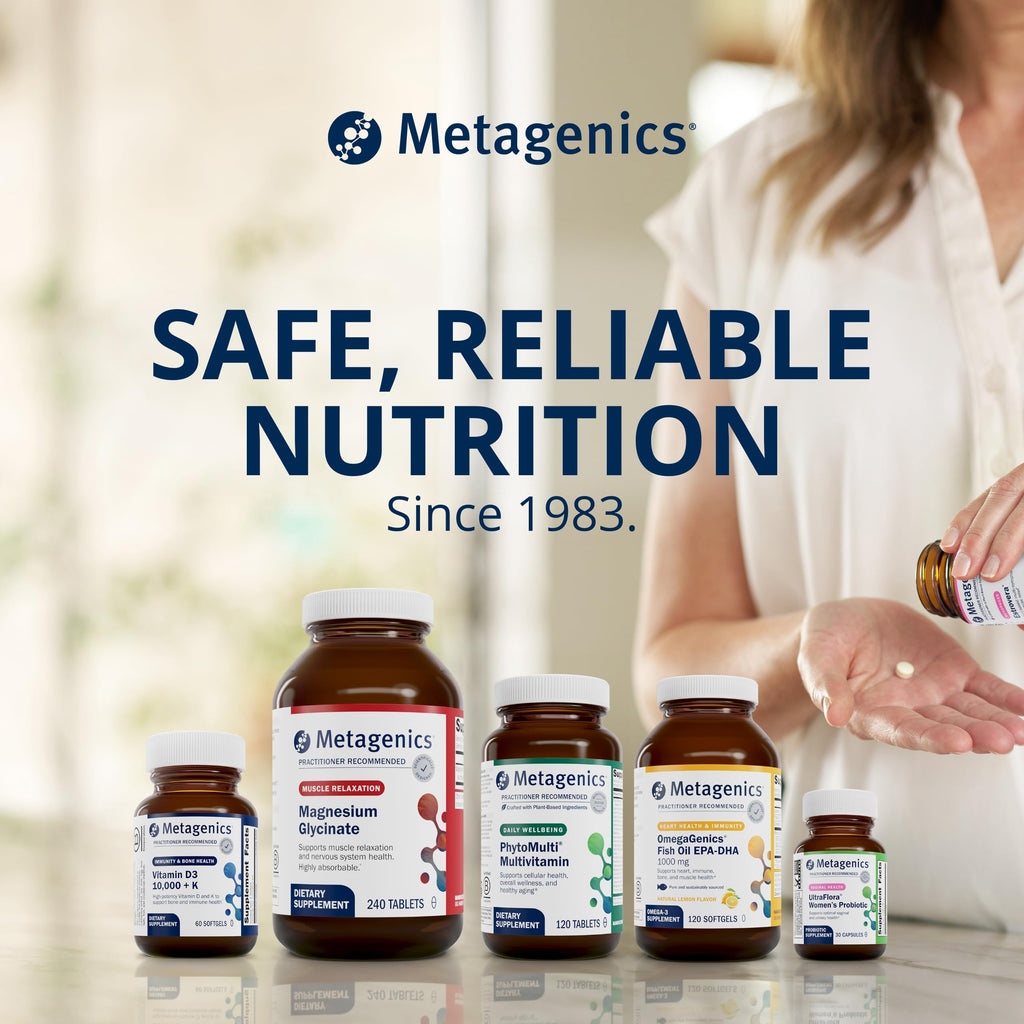Metagenics Hemagenics Iron Supplement with B6, B12 & Folate – Non-GMO, Gluten-Free, Vegetarian (180 Tablets)