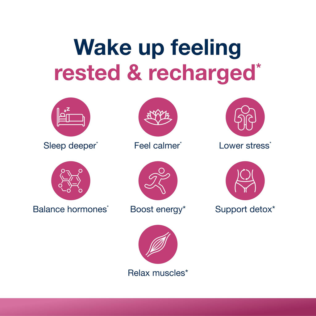 Metagenics HerWellness Recharge Overnight – Sleep Support (60 Tablets)
