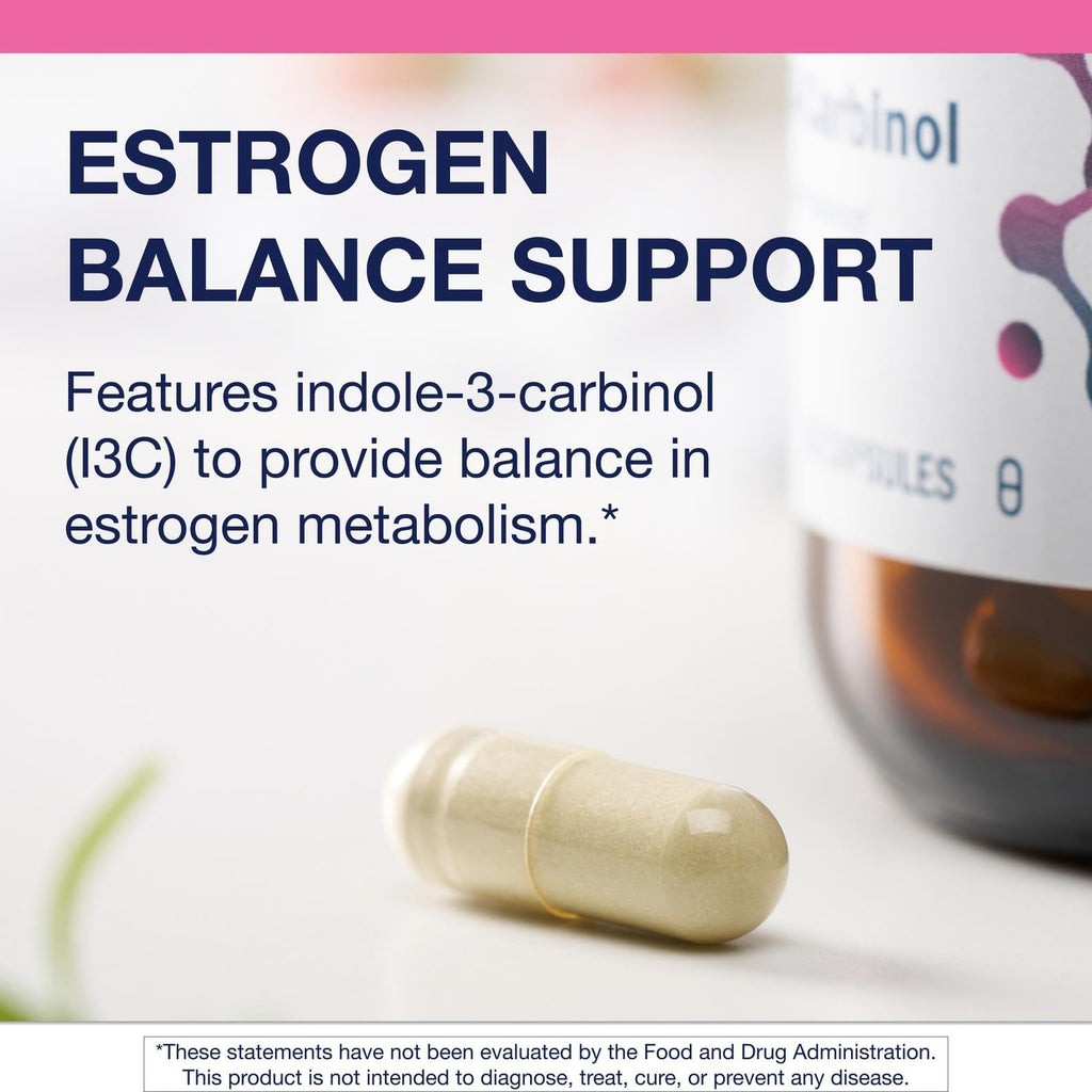 Metagenics Meta Indole-3-Carbinol Supplement – Supports Hormone Balance, Antioxidant & Liver Health | 60 Capsules