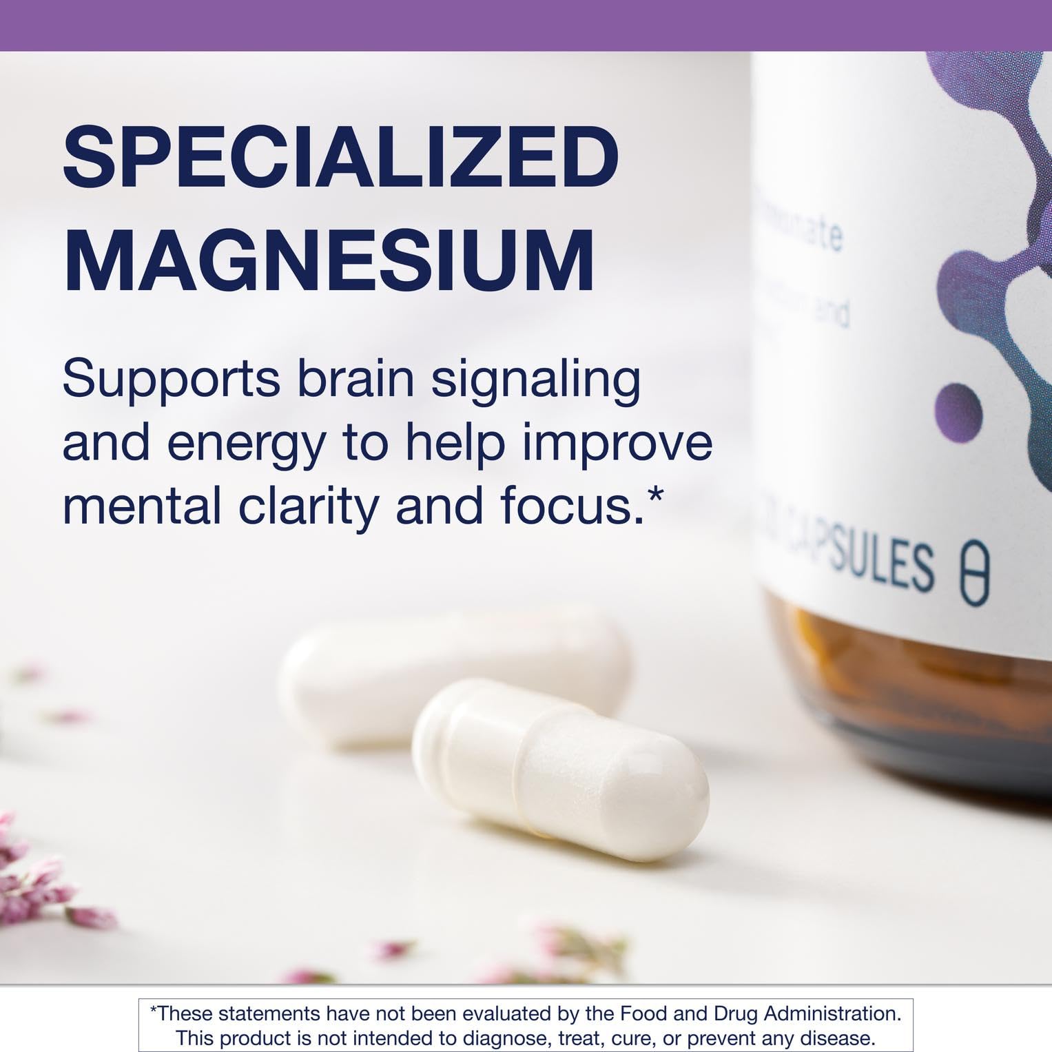 Metagenics Magnesium L-Threonate (Magtein) – Brain Health & Cognitive Support | 120 Capsules