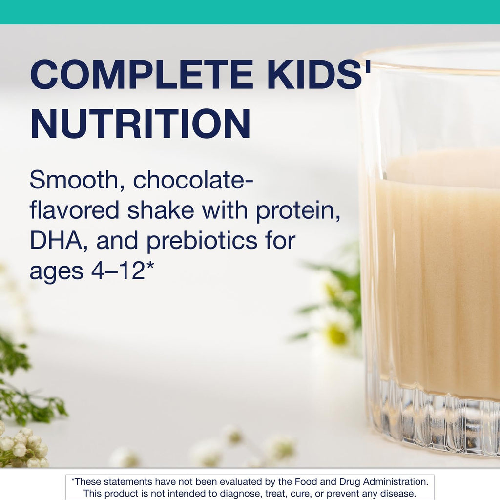 Metagenics MetaKids Nutrition Powder – Kids Multivitamin with Prebiotics, DHA, Protein & Amino Acids | Vanilla 14.32 oz | Non-GMO, Gluten-Free