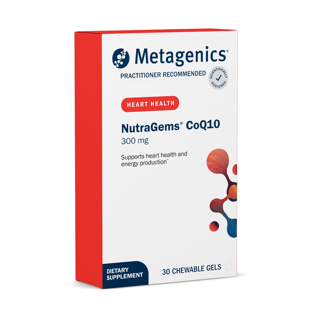 Metagenics NutraGems CoQ10 300 mg - High Absorption CoQ10 Chewables