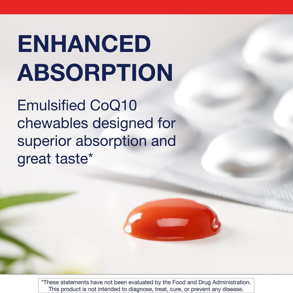Metagenics NutraGems CoQ10 300 mg - High Absorption CoQ10 Chewables