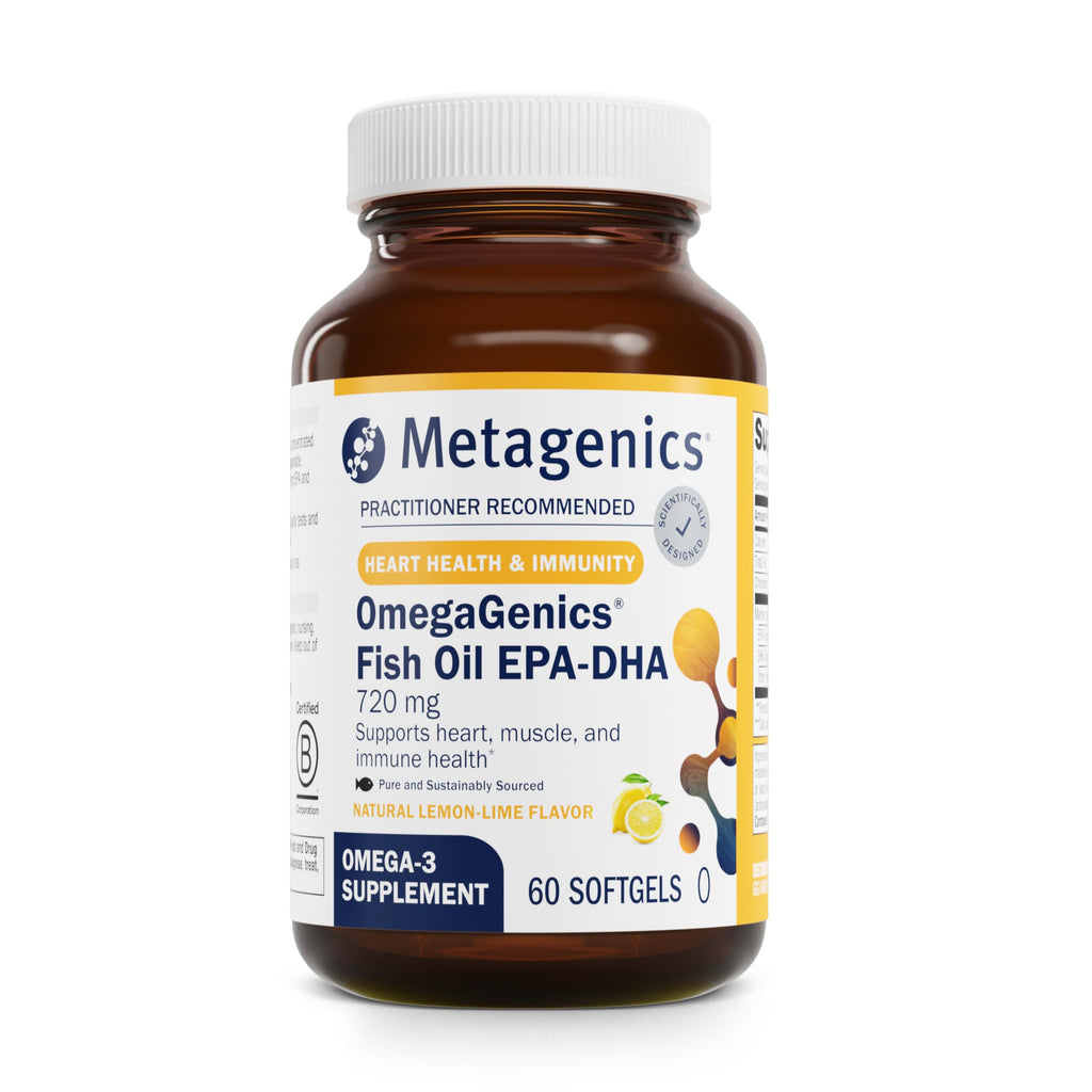 Metagenics OmegaGenics Fish Oil EPA-DHA 720 mg | 60 Softgels