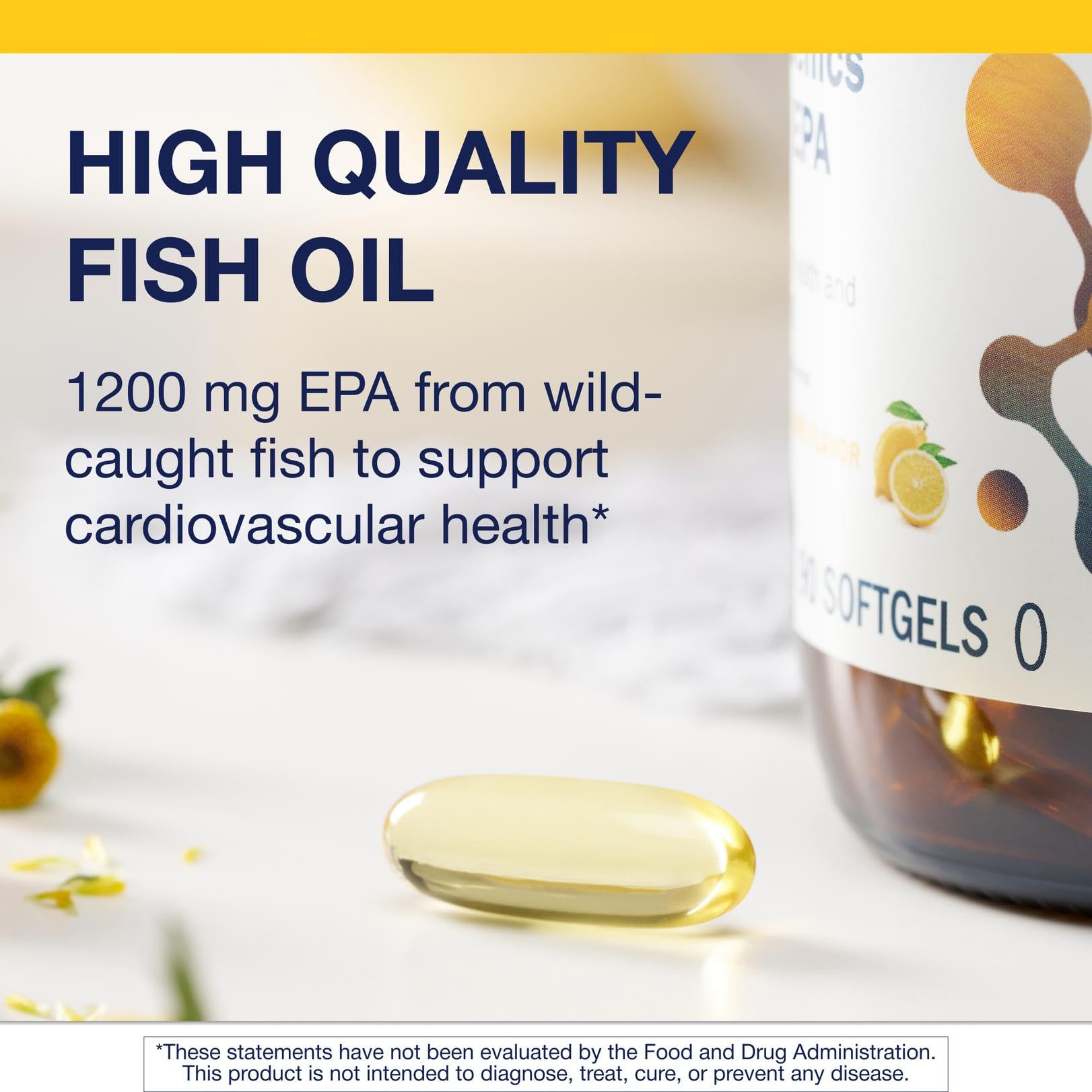 Metagenics OmegaGenics Fish Oil EPA 1200 - High Potency Omega-3