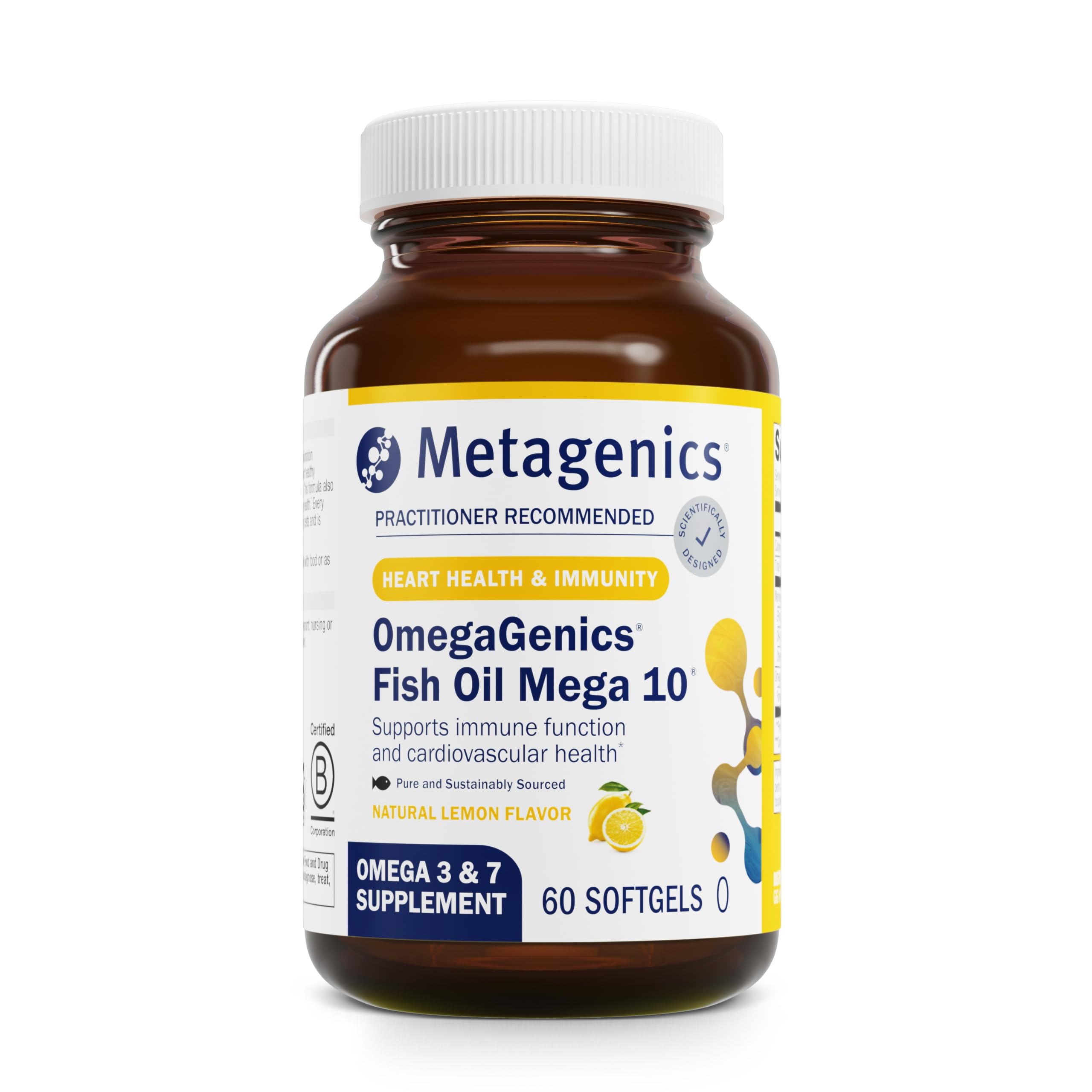Metagenics OmegaGenics Mega 10 Omega Supplement – 60 Softgels