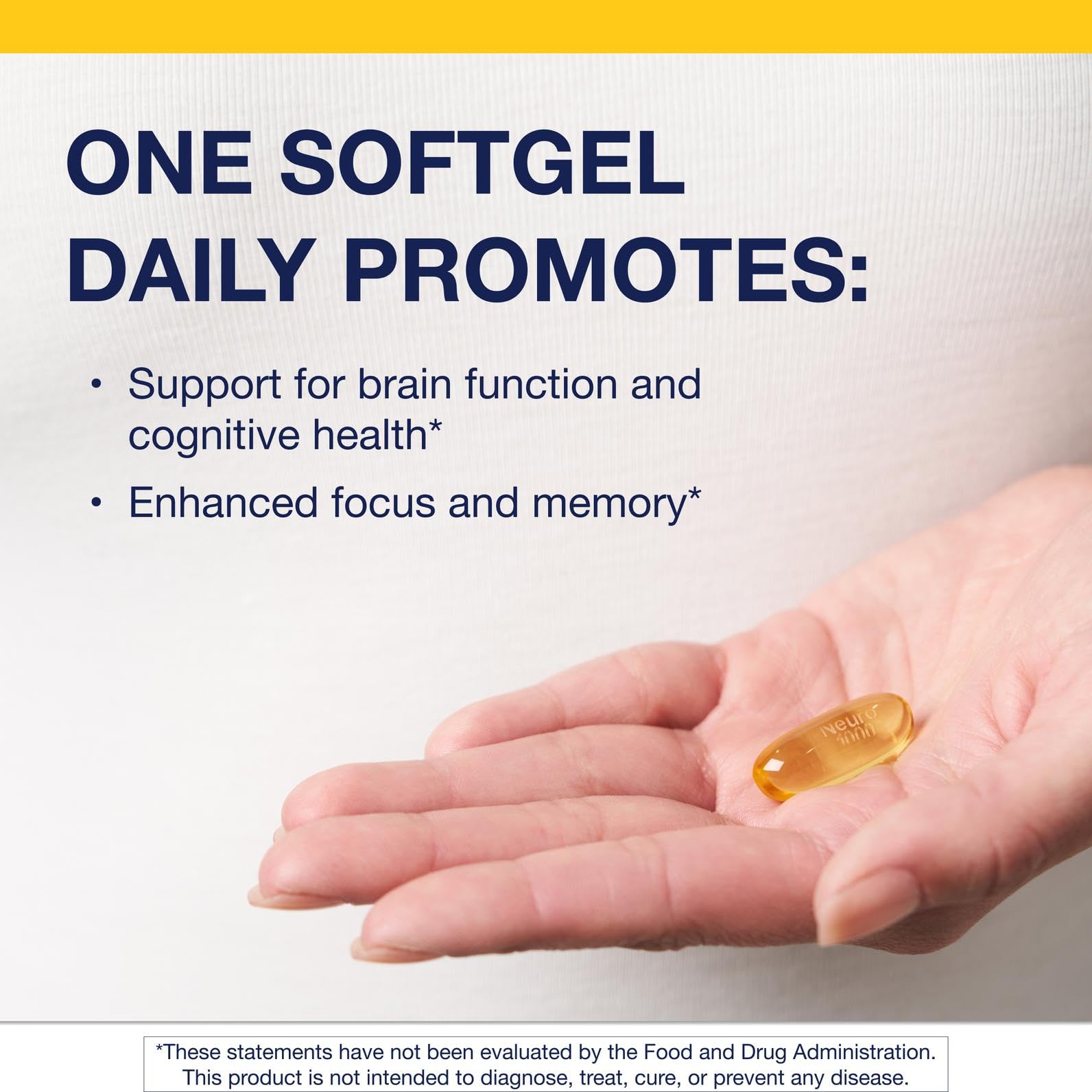 Metagenics OmegaGenics Fish Oil Neuro - 1000 mg Omega-3 (750 DHA / 250 EPA) | Non-GMO, Gluten-Free | 60 Softgels