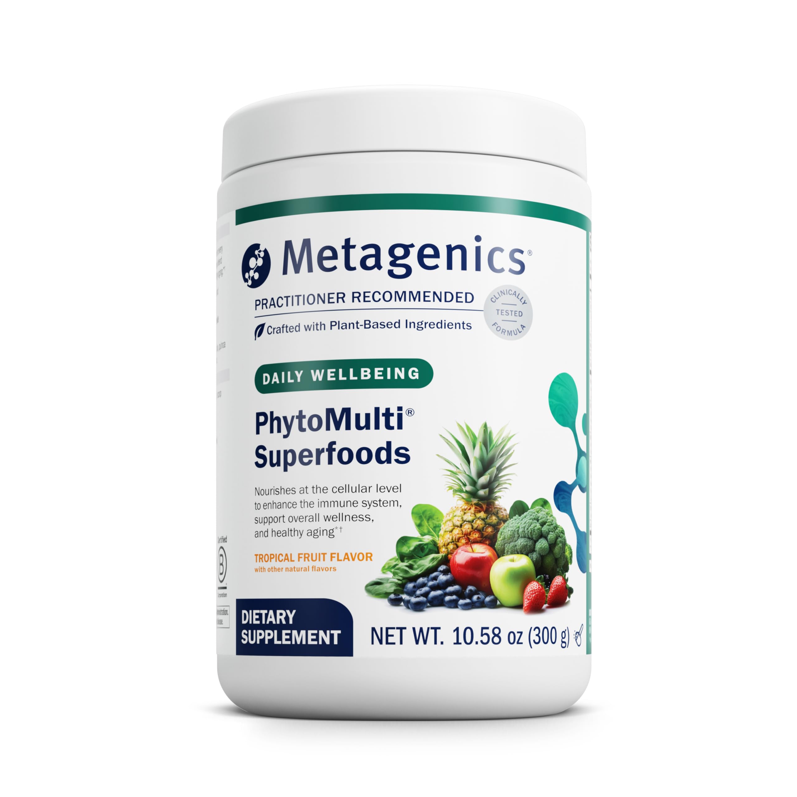 Metagenics PhytoMulti Superfoods – Organic Fruit & Vegetable Immunity Support