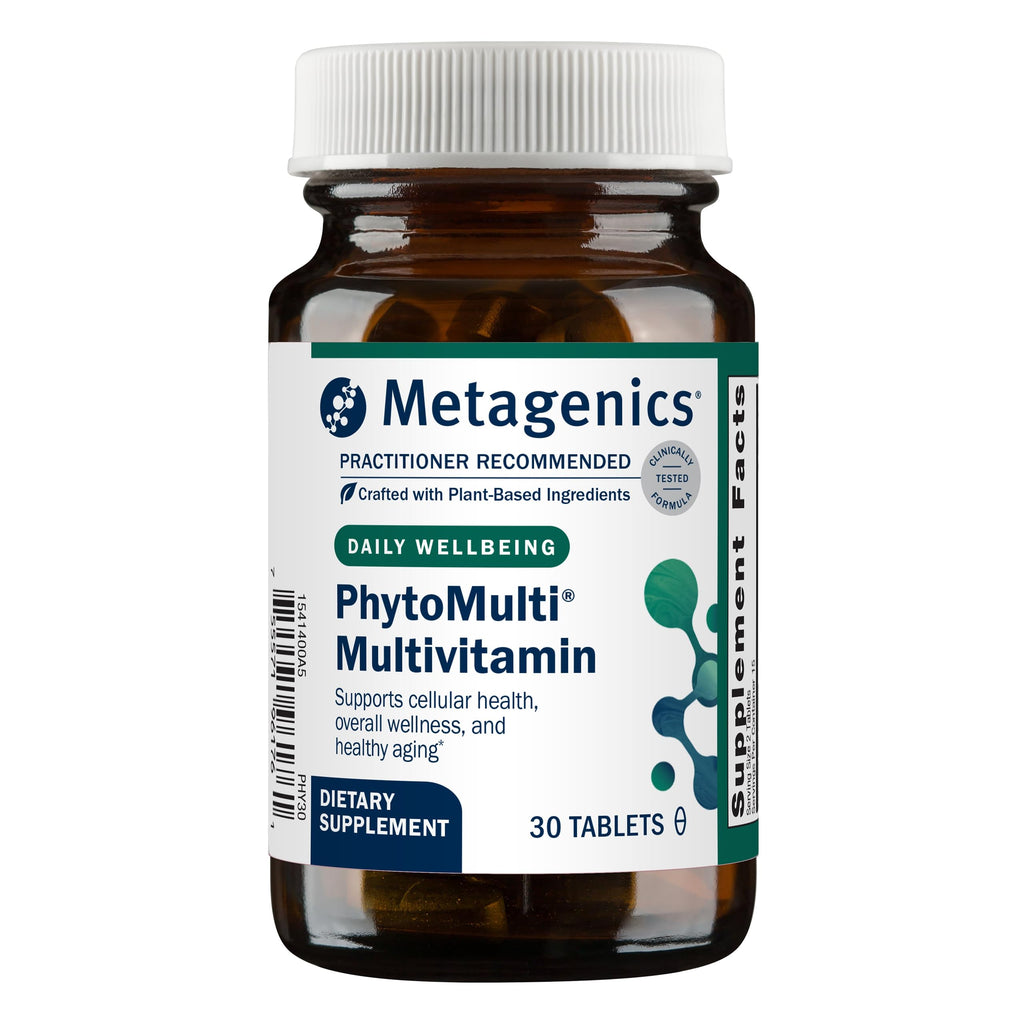 Metagenics PhytoMulti Without Iron – Daily Multivitamin for Men & Women | 30 Tablets | Non-GMO, Gluten-Free