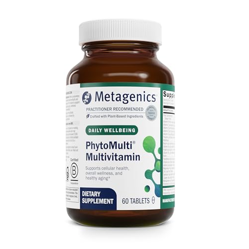 Metagenics PhytoMulti Without Iron – 60 Tablets | Daily Multivitamin with 20+ Nutrients, NonGMO & GlutenFree