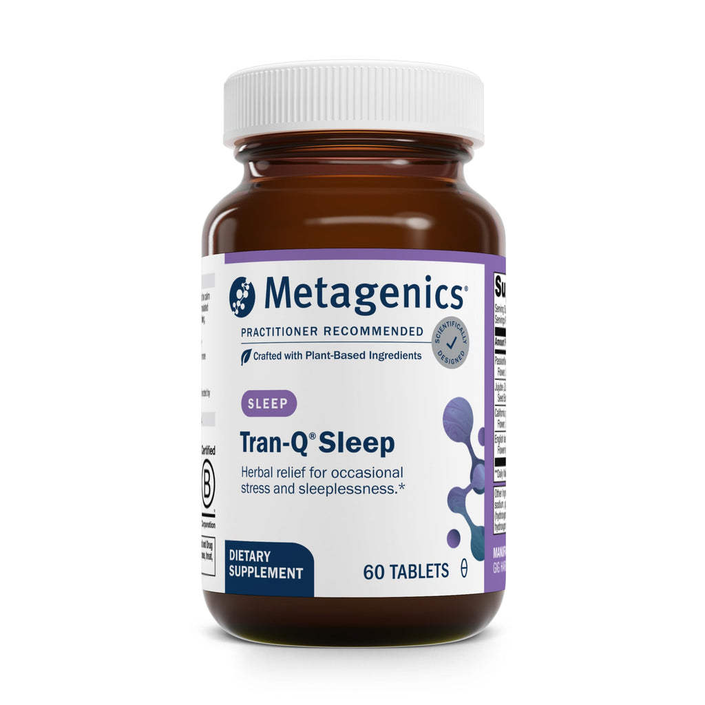 Metagenics Tran-Q Sleep - Natural Herbal Sleep Support - Melatonin Free