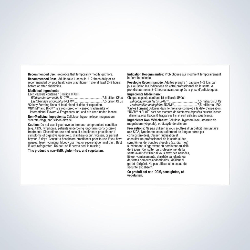 Metagenics UltraFlora Balance Probiotic – 15B CFU, Shelf-Stable, 60 Capsules – Non-GMO & Gluten-Free