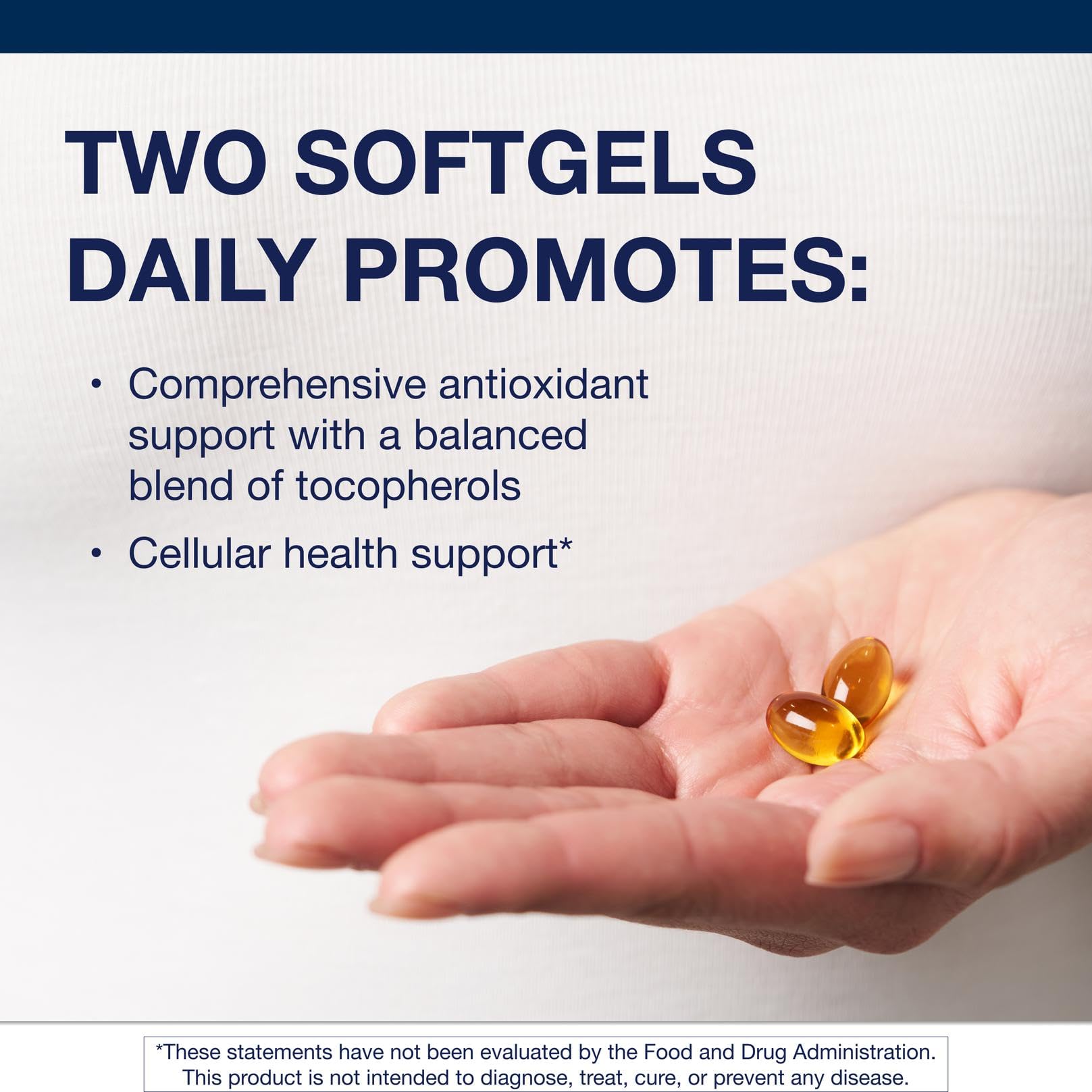 Metagenics Vitamin E Mixed Tocopherols - High Potency 60 Softgels | Non-GMO, Gluten-Free