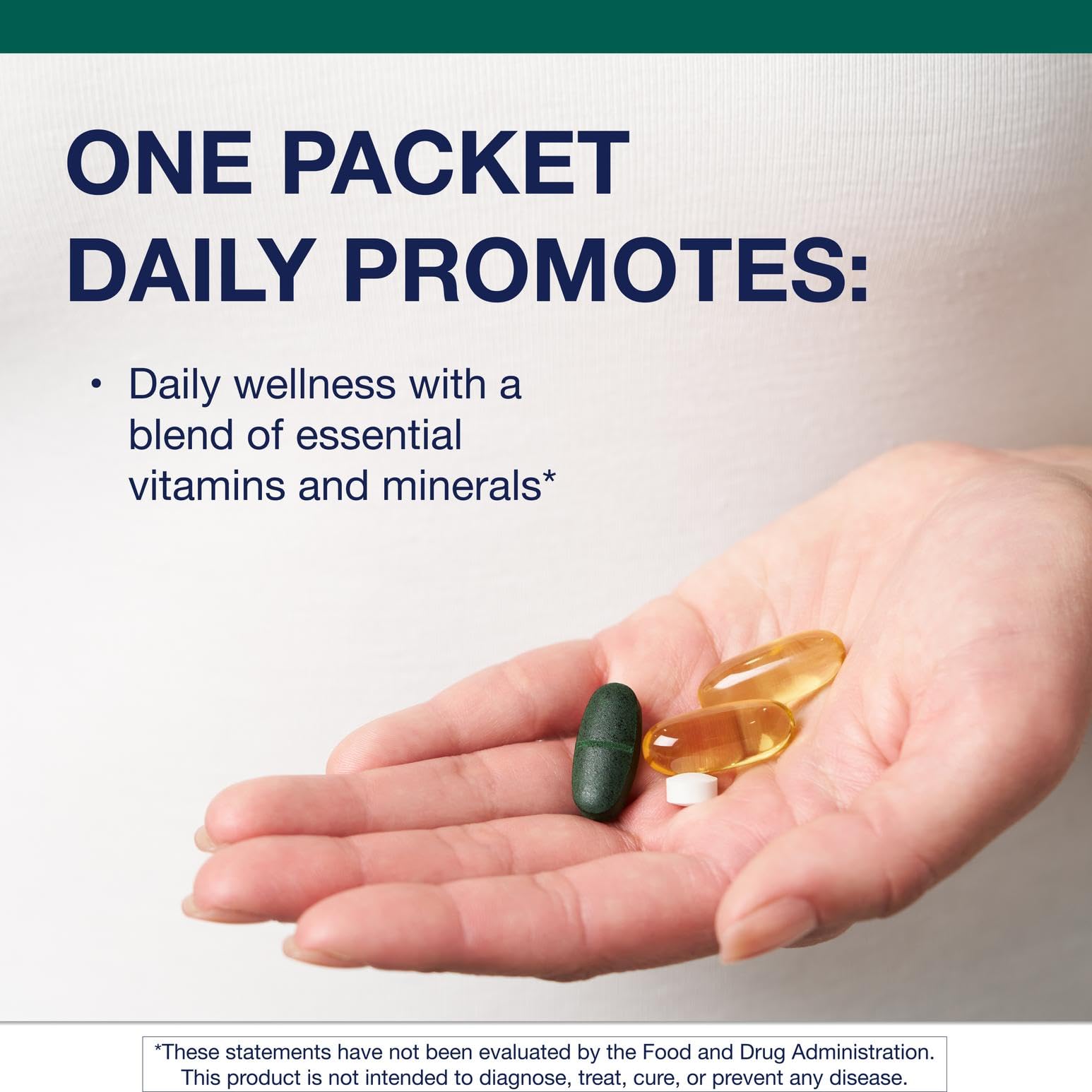 Metagenics Wellness Essentials Daily Packs - Multivitamin & Omega-3 Packets with Vitamins A, C, D, E & B - Supports Heart, Brain, Immune & Bone Health* - Non-GMO, Gluten-Free - GMP Certified Facility
