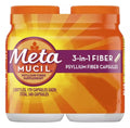 Metamucil Fiber Therapy for Regularity — 340 Capsules | Psyllium Fiber Supplement