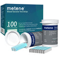 Metene TD-4116 Blood Glucose Test Strips - 100 Count for TD-4116 & S Meters