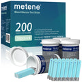 Metene TD-4116 Blood Glucose Test Strips – 200 Count for Metene TD-4116 & Metene S Monitors