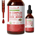 Methylated B Complex Liquid Drops - 5000 mcg B12 + 1000 mcg 5-MTHF
