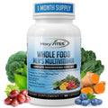 Methylated Men's Multivitamins – 44 Organic Whole-Food Ingredients | Vegan Daily Vitamin for Men