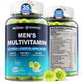 Methylated Multivitamin Gummies for Men – Vegan, Sugar Free, 60 Count