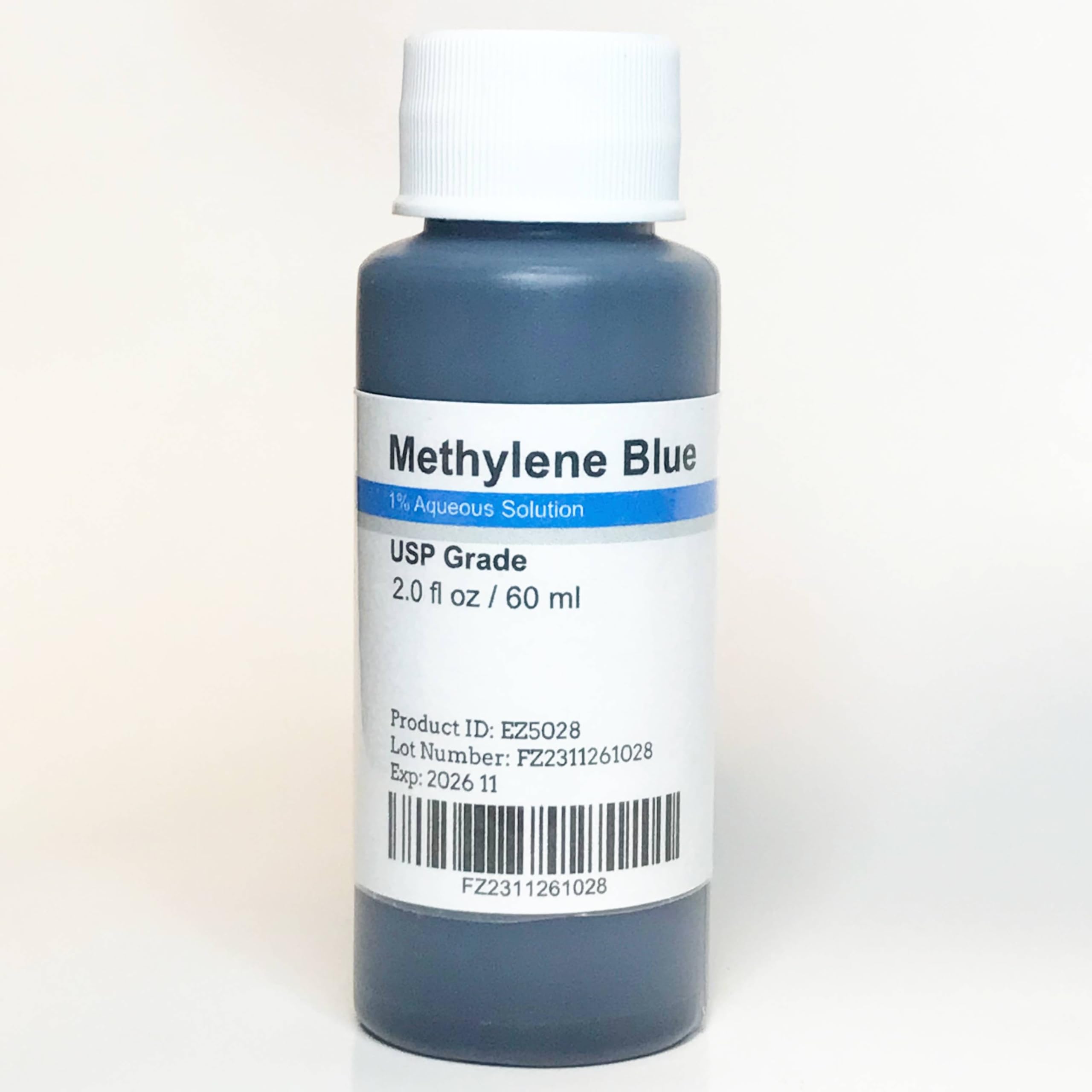 Methylene Blue 1% USP Pharmaceutical Grade – 60 ml