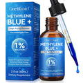 Methylene Blue Drops – Pharmaceutical Grade for Brain Health & Energy Support | No Formaldehyde, No Alcohol, No Gluten – 2 fl oz