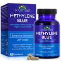 Methylene Blue Pharmaceutical Grade Supplement - 60 Capsules | Cognitive Support