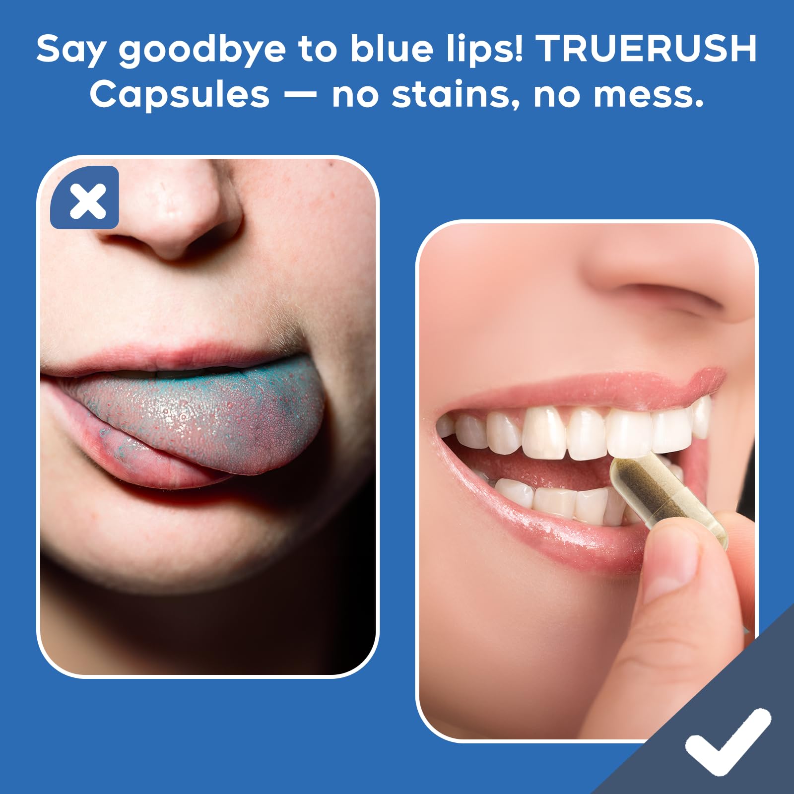 Methylene Blue USP-Grade Capsules 20mg - 60 Vegan Capsules with Vitamin C Ester and Organic Cacao
