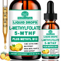 2 Pack Methylfolate Drops 15mg – L-Methylfolate + B Vitamins (5-MTHF)