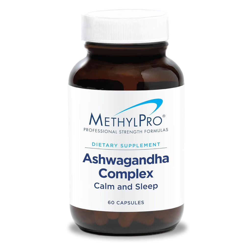 MethylPro Ashwagandha Complex – Stress Support, Calm & Focus | 60 Capsules