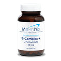 MethylPro B-Complex + L-Methylfolate 10 mg – Methylated B-Complex for Women & Men | 30 Vegan Capsules