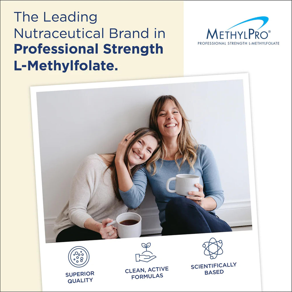 MethylPro L-Methylfolate 7.5 mg | Methyl Folate for Brain Health & Focus