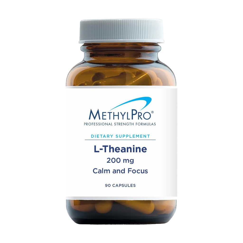 MethylPro L-Theanine 200mg – Calm Energy & Focus (90 Capsules)