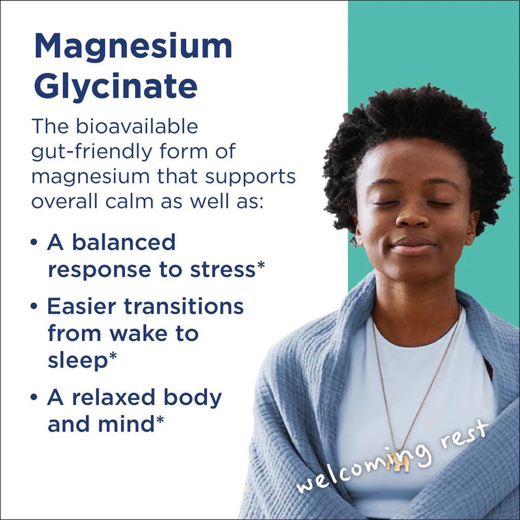 MethylPro Magnesium Glycinate – 125 mg Mg Bisglycinate + Vitamin C | Sleep & Calm | 90 Capsules